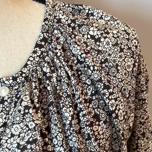 NWT Universal Thread SZ XL Women's Balloon Long Sleeve Popover Blouse - Picture 6 of 15